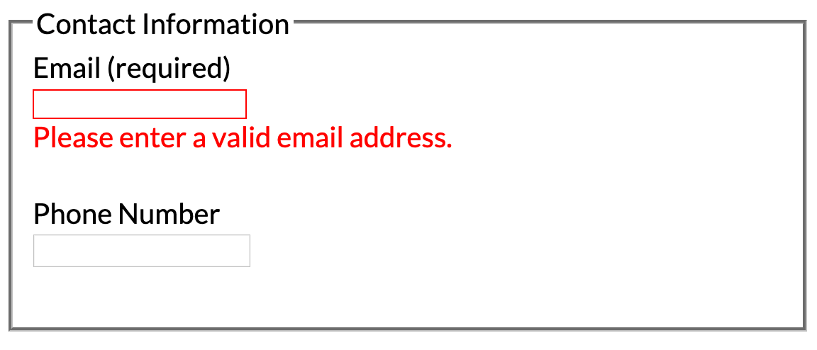 Accessible Inline Form Validation with Angular