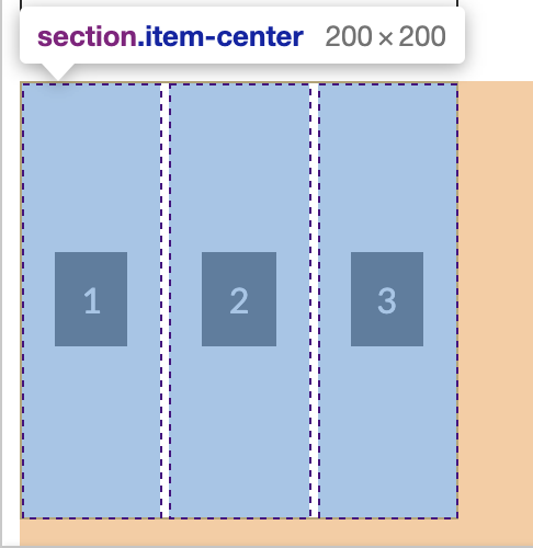 Inline block item horizontally centered with CSS Grid