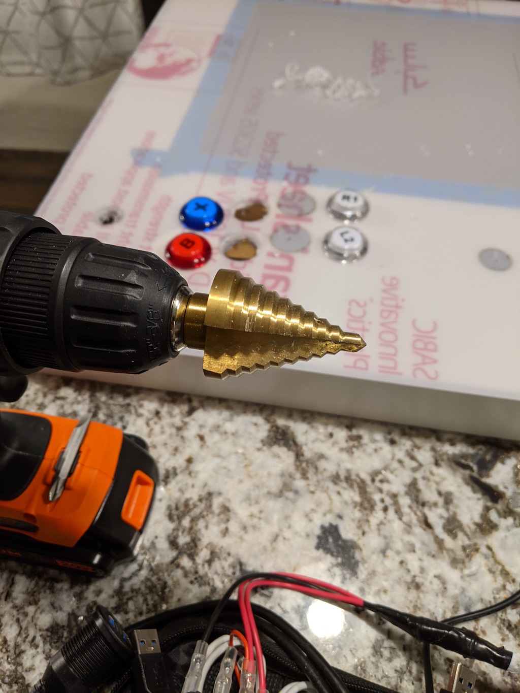 Arcade Table - Step Drill Bit