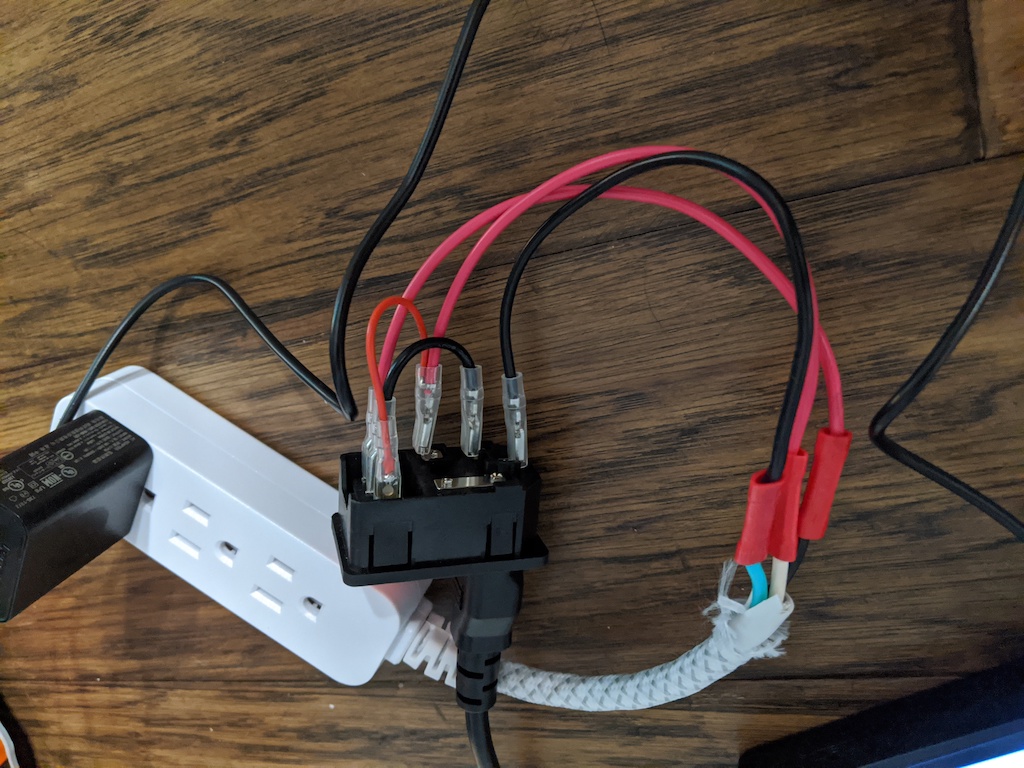 Arcade Table - Power Switch Connections